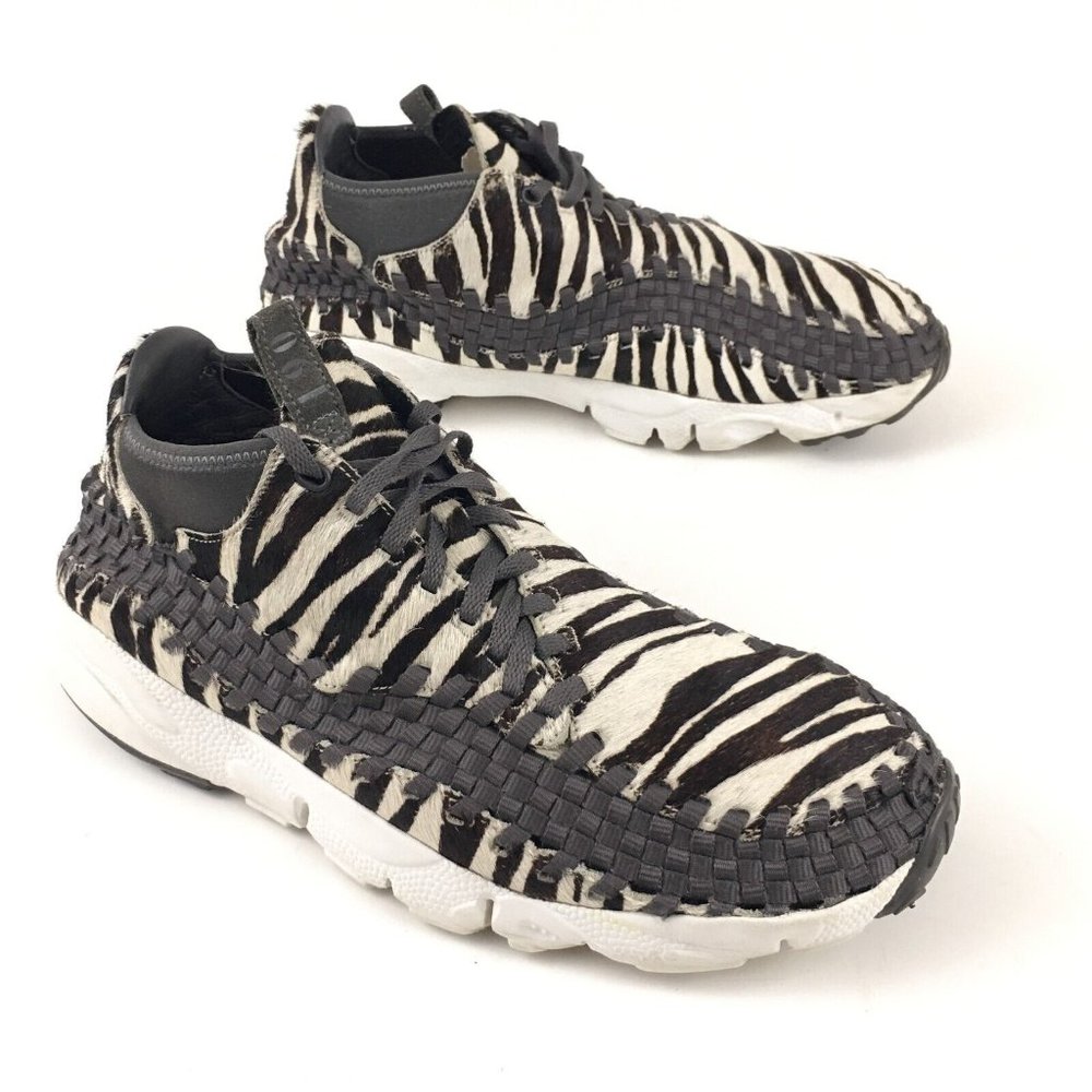 Nike Air Footscape Woven Chukka Zebra Print